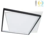 Φωτιστικό οροφής LED 68W μαύρο με controller